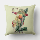 女性スリッパ蘭の青磁の装飾用クッション クッション (裏面)