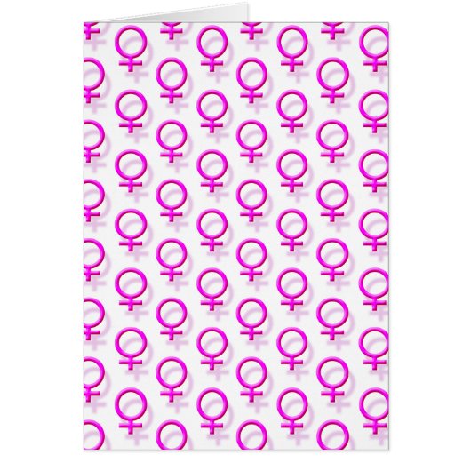 女性セックスシンボル (正面)