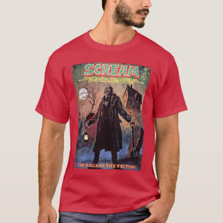 女性ゾンビハロウィンホラー ビンテージコミックブック Tシャツ
