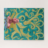 女性タコジグソーパズルギフト絵画ズ ジグソーパズル (横)