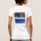 女性タンクトップ Tシャツ (裏面)