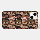 女性ダイバーシティグリッドiPhoneケース Case-Mate iPhoneケース (裏面 (横))