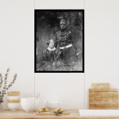 女性ダゲレオタイプの役員1851 ポスター (キッチン)