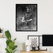 女性ダゲレオタイプの役員1851 ポスター (ホームオフィス)