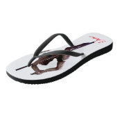 女性ダンサーThunder_Coveフラスコ ビーチサンダル (アングル)