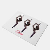 女性ダンサーThunder_Cove ドアマット (アングル)