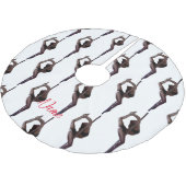 女性ダンサーThunder_Cove ブラッシュドポリエステルツリースカート (アングル)