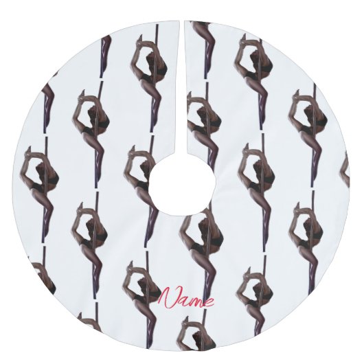 女性ダンサーThunder_Cove ブラッシュドポリエステルツリースカート (正面)