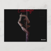 女性ダンサーThunder_Cove ポストカード (裏面)