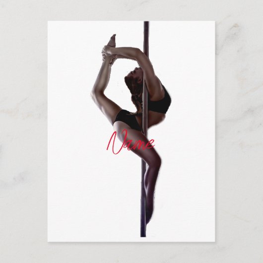 女性ダンサーThunder_Cove ポストカード (正面)