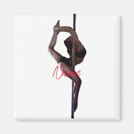 女性ダンサーThunder_Cove マグネット (正面)