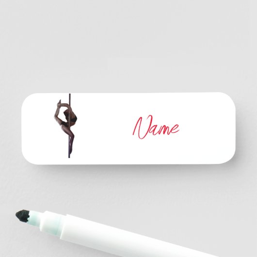 女性ダンサーThunder_Cove 名札 (インサイチュ)