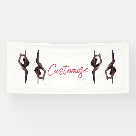 女性ダンサーThunder_Cove 横断幕 (横)