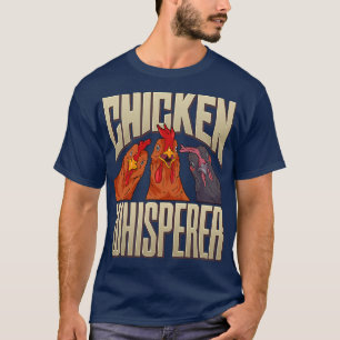 女性チキンおもしろいチキンウイスパーチキン Tシャツ