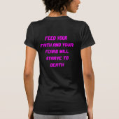 女性チームのSzczepanikのTシャツ Tシャツ (裏面)