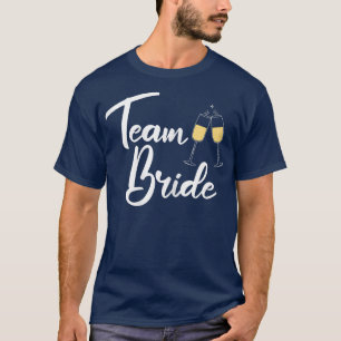 女性チーム花嫁バチェラー・パーティーTシャツ Tシャツ