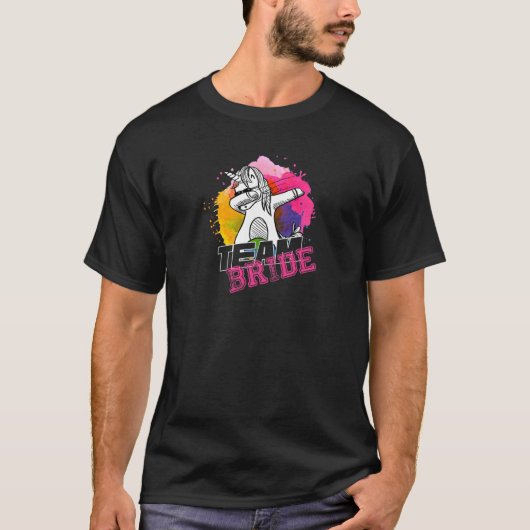 女性チーム 花嫁 女性 バチェロレッテ パーティー Tシャツ (正面)