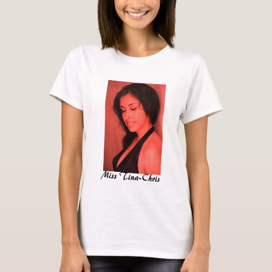 女性ティー-失敗ティナクリス Tシャツ (正面)