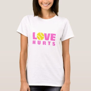 女性テニスウェア - Love hurts Tシャツ