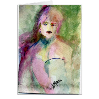 女性ディディミアムお洒落な肖像画