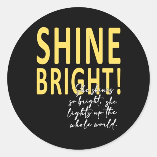 女性デイウィメンフェミニズム女の子パワーギフトアイディア ラウンドシール (正面)