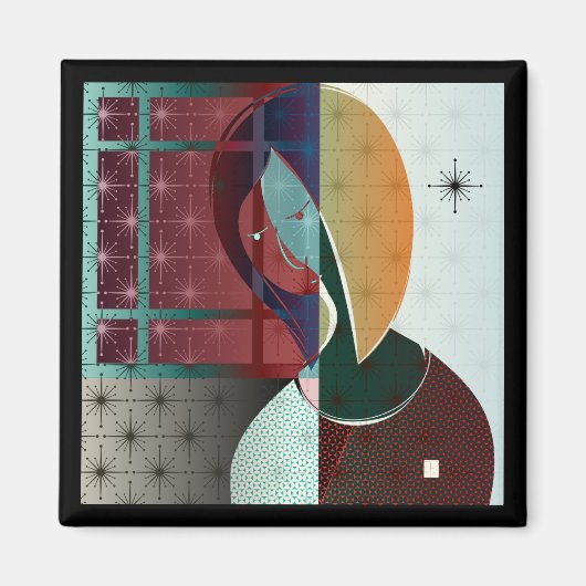 女性デイドリーム マグネット (正面)