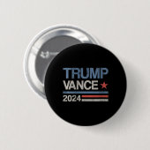 女性トランプVance 2024大統領トランプ支持者 缶バッジ (正面&裏面)