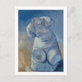 女性トルソファンゴッホファインアート ポストカード (正面)