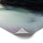 女性ドレス美しいブラックドレス1960sピンアップガール ポスター (角)