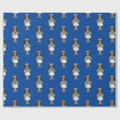 女性ナースギフトラップ ラッピングペーパー (フラット)