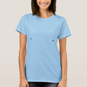 女性ニップルのワイシャツ Tシャツ