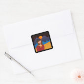 女性ニュース スクエアシール (封筒)