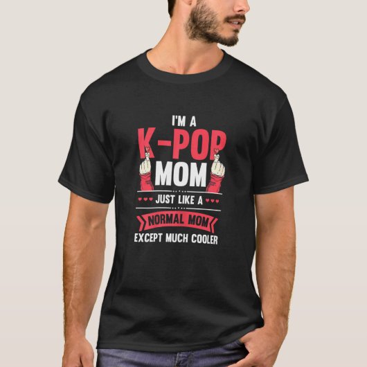 女性ノベルティ私はポップ・アートの普通のKママ Tシャツ (正面)