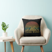 女性ハイキングキャンプヴィンテージ クッション (椅子)