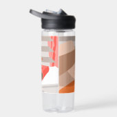 女性ハンドプッシュ目覚まし時計スヌーズボタン ウォーターボトル (右面)