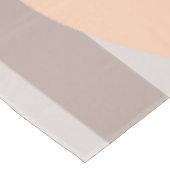 女性ハンドプッシュ目覚まし時計スヌーズボタン テーブルクロス (アングル)