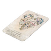 女性ハートの地図 マグネット (左側)