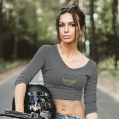 女性バイクもしくは自転車に乗る人趣味 Tシャツ