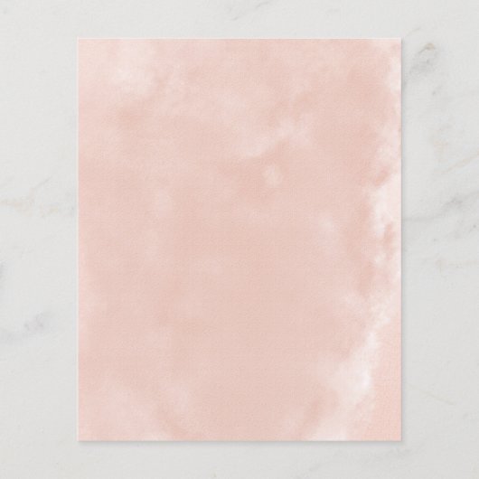 女性バジェット80thバースデーパーティードレス招待状 (裏面)