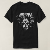 女性バラ Tシャツ (デザイン正面)