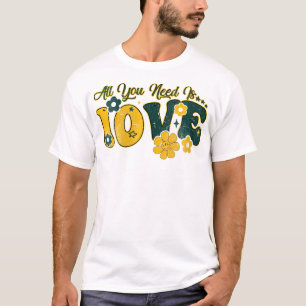 女性バレンタインデー10ve愛F Tシャツ
