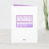 女性バンパイア、ロマンチックなハロウィーンI BITE カード (裏面)