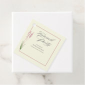 女性パステルエレガントワイルドフラワーフェアファーレパーティー フェイバータグ (インサイチュ)