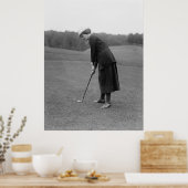 女性パッティング， 1920s ポスター (キッチン)