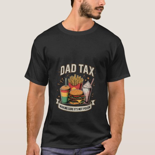女性パパ税が毒Dでないことを確おもしろい認 Tシャツ (正面)