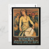 女性パワーの世界戦争2 ポストカード (正面/裏面)