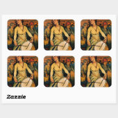 女性パワーの精神 スクエアシール (シート)