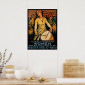 女性パワーの精神 ポスター (キッチン)