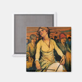 女性パワーの精神 マグネット (正面/裏面)