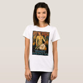 女性パワーの精神 Tシャツ (正面フル)